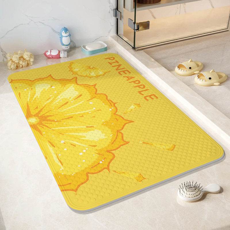 浴室吸盘防滑垫可爱卡通水果防水耐脏地垫家用卫生间专用免洗可擦,家庭/个人清洁工具,地垫,淘宝优惠券,粉丝福利购,淘宝优惠卷
