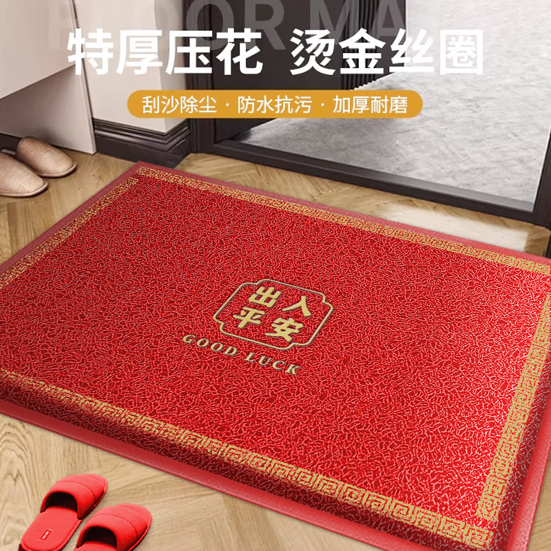 入户地垫丝圈防滑耐脏耐磨脚垫子