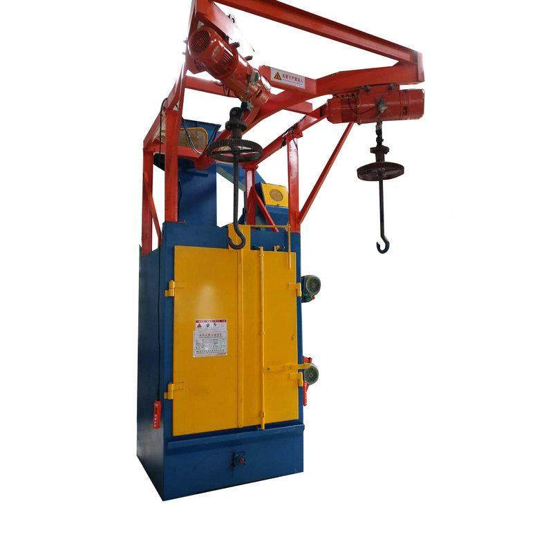 厂家供应小吊钩洗抛丸pwj-6机 双吊钩型抛丸机清机抛丸机喷机研磨