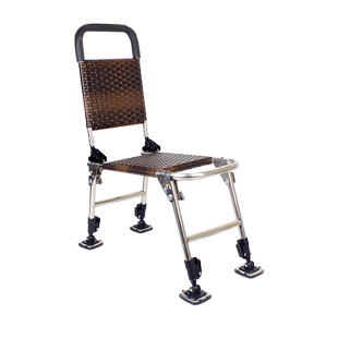 钓哈哈轻便舒适骑士钓鱼椅全地形钓椅多功能休闲折叠椅便携台钓椅