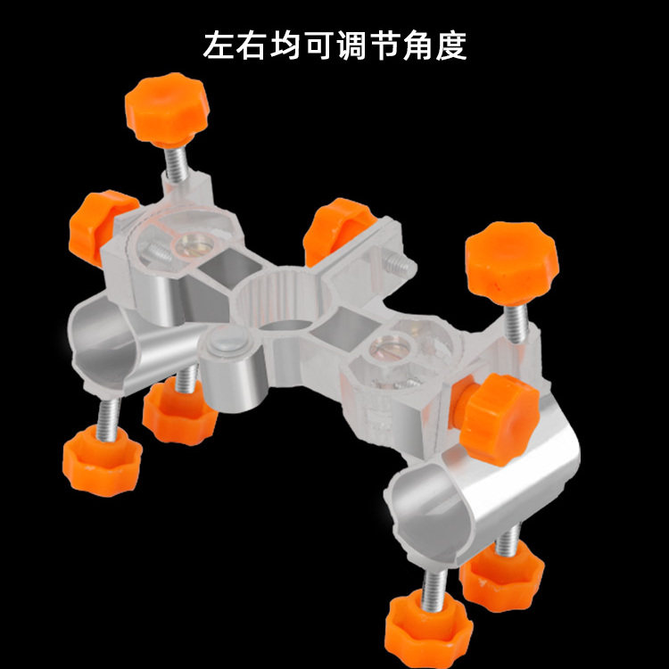 多功能钓椅配件正品轻硬稳定铝合金头枕扶手炮台架渔具配件大全