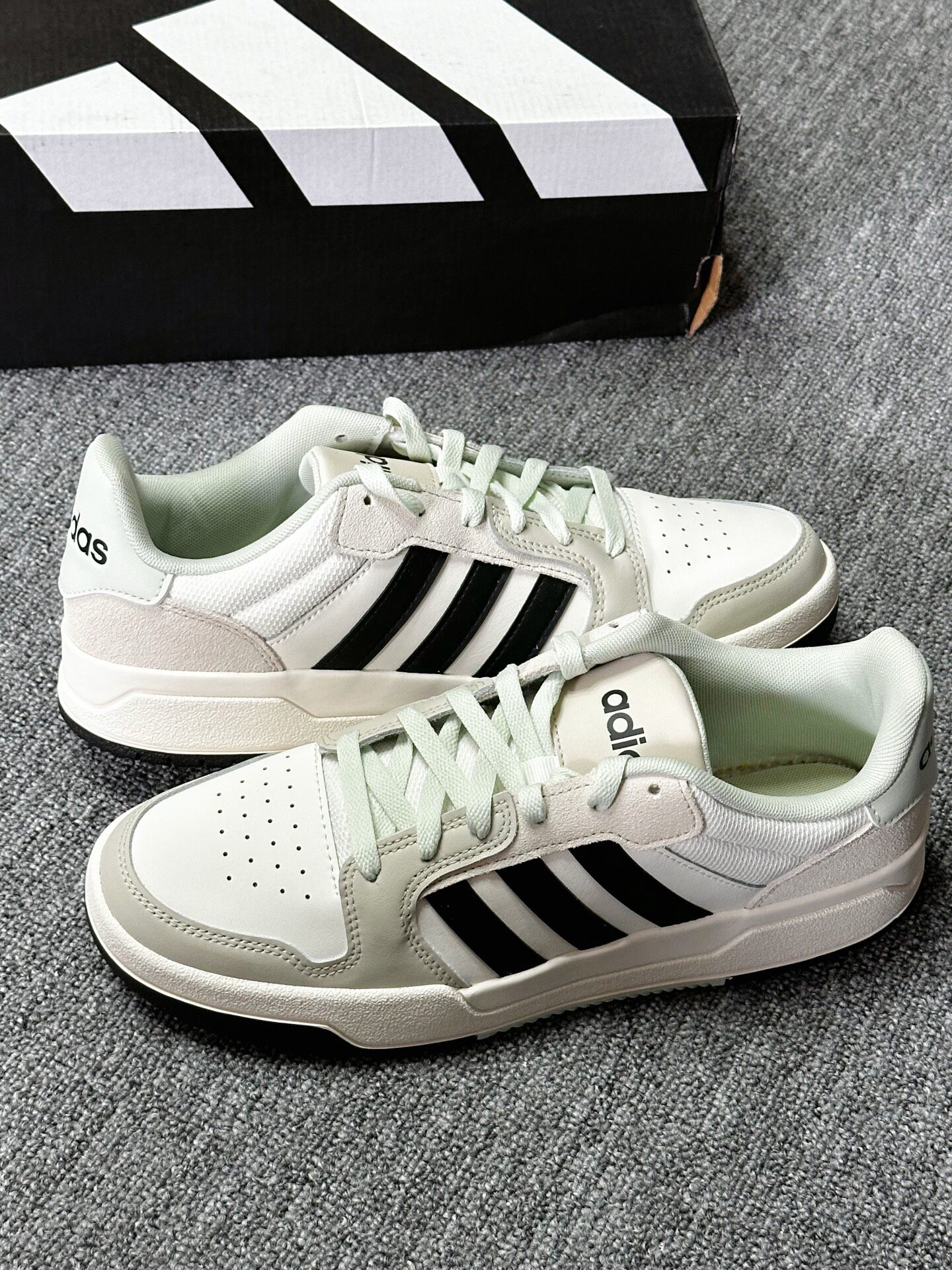 adidas neo Entrap 板鞋 防滑耐磨舒适透气复古运动防水校园风