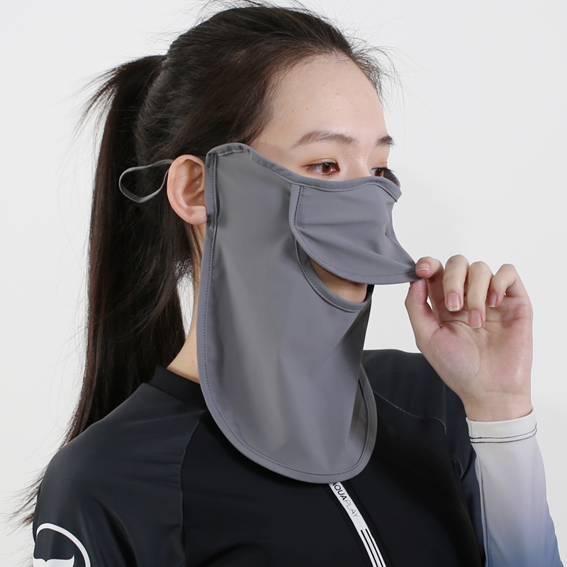 单片式可喝水挂耳面罩