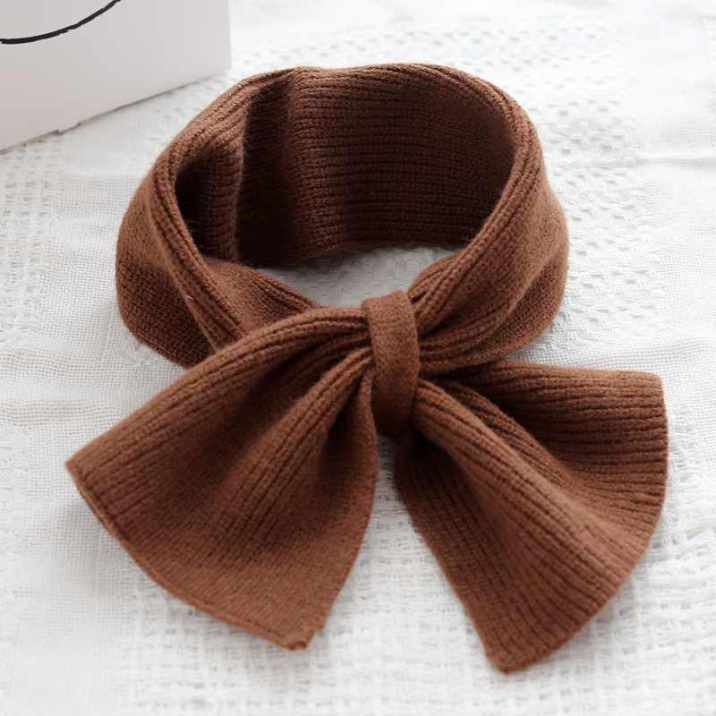 ins春秋季懒人交叉护颈小围巾