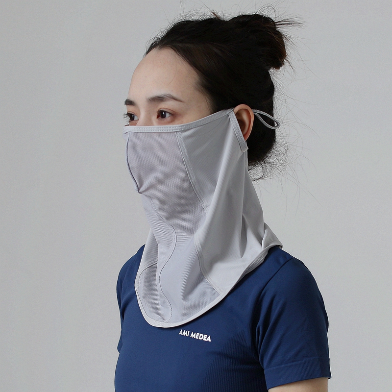 夏季运动出行薄款防晒面罩防蹭妆