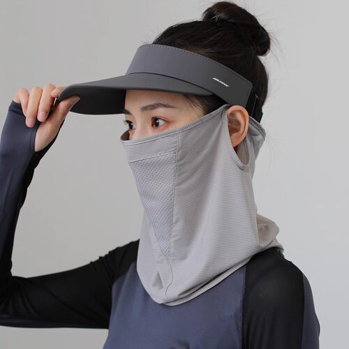 冰丝夏季男女款防晒面罩骑行轻感