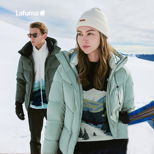 LAFUMA乐飞叶户外戈尔蓄热大鹅绒800蓬羽绒服女保暖外套LFJU3DG90
