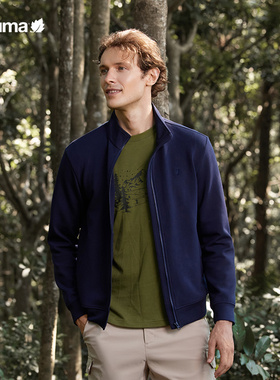 LAFUMA乐飞叶户外秋冬运动休闲立领夹克衫男空气层外套LMJA4CF76