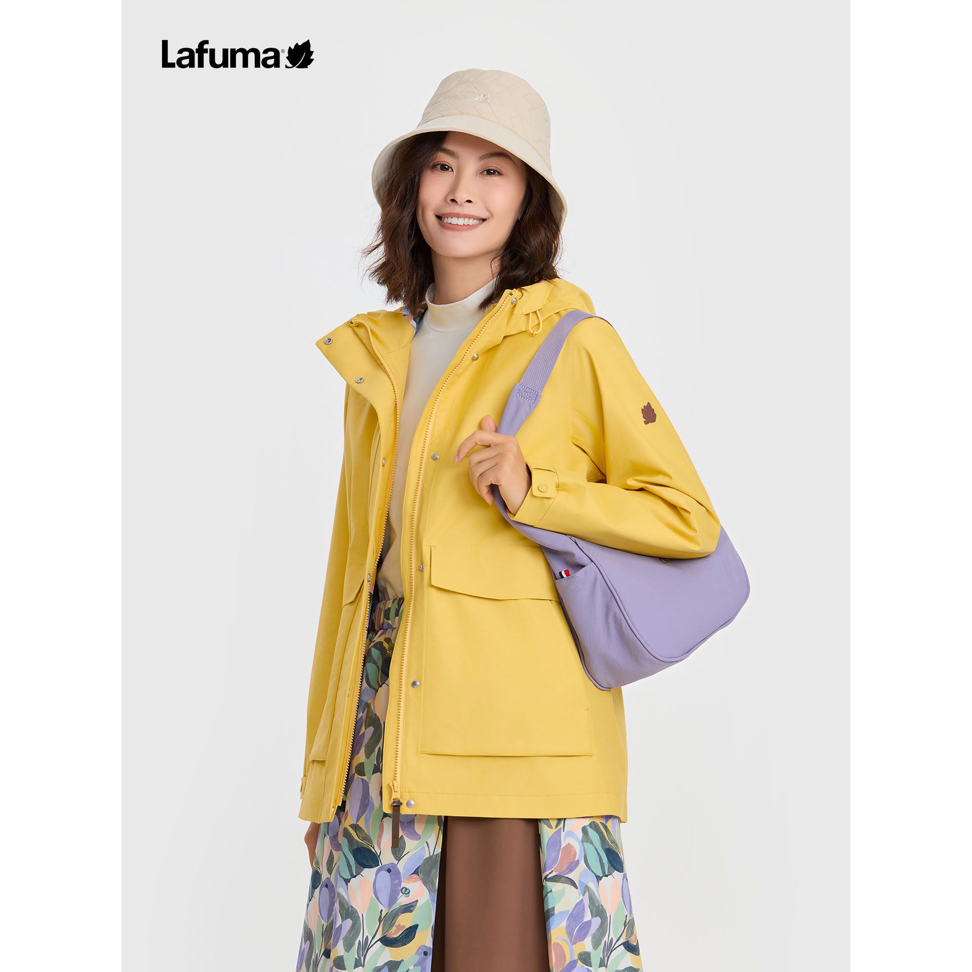 乐飞叶户外防风防水冲锋衣