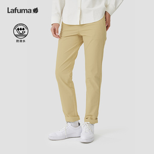 LAFUMA乐飞叶秋户外运动防泼水弹力直筒女功能长裤子LFPA2CL10