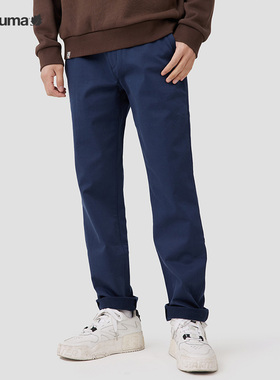 LAFUMA乐飞叶户外秋冬新款露营徒步直筒男休闲运动长裤LMPA2DL95