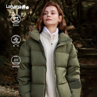 LAFUMA乐飞叶户外冬季 保暖羽绒服透气男女面包服外套LFJU3DH64