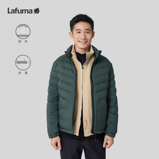 LAFUMA乐飞叶户外秋冬轻薄鹅绒羽绒服男保暖立领外套LMJU3DY95