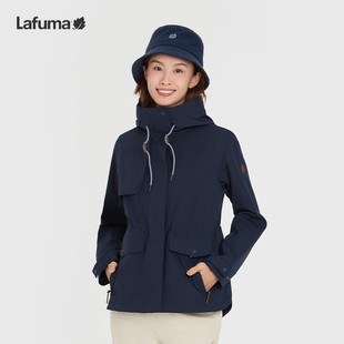 LAFUMA乐飞叶户外防水冲锋衣女士夹克防风防雨徒步外套LFJA5AS60