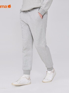 LAFUMA乐飞叶21秋冬新品束脚长裤男短绒卫裤户外徒步装LMPA1CL26