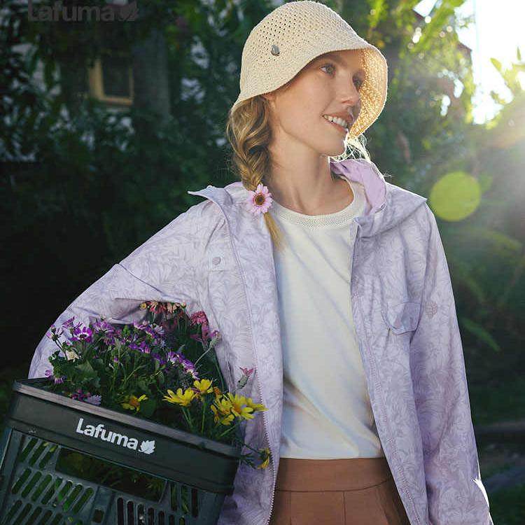 LAFUMA乐飞叶户外春季防泼水防风运动跑步连帽夹克女休闲外套上衣,户外/登山/野营/旅行用品,户外休闲衣,淘宝优惠券,粉丝福利购,淘宝优惠卷