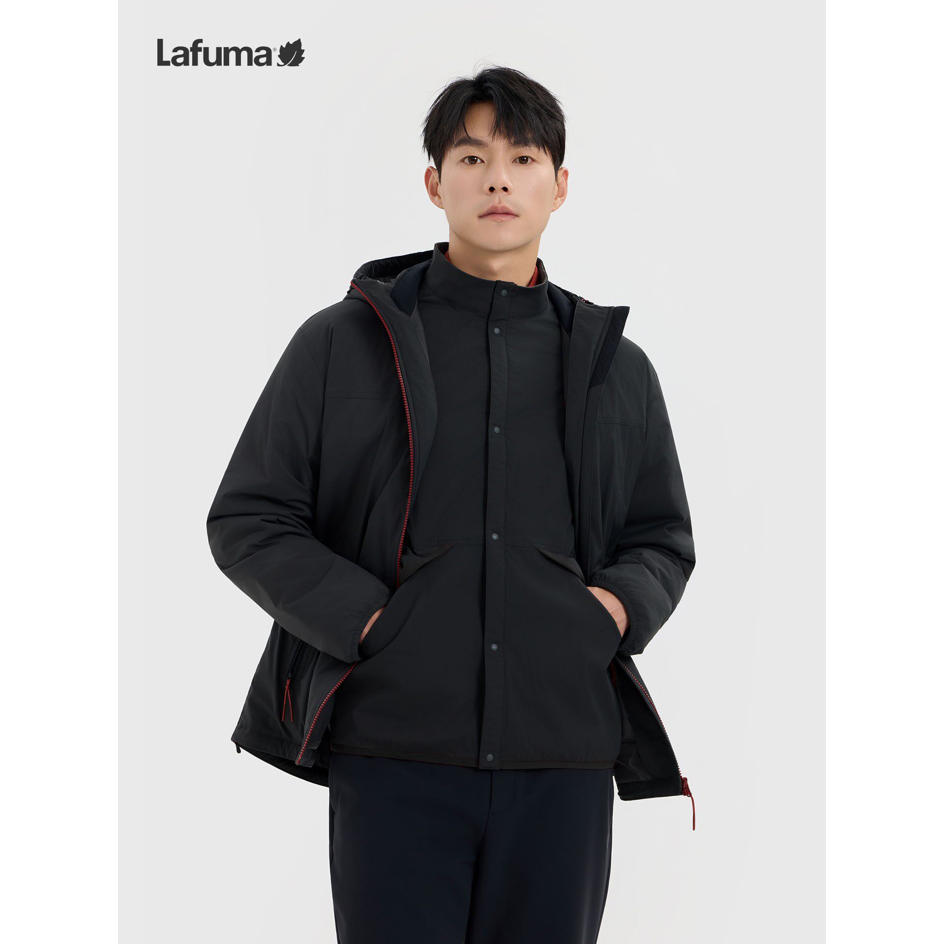 乐飞叶户外秋冬防风防泼水棉服