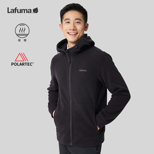 LAFUMA乐飞叶户外秋冬Polartec保暖抓绒衣男摇粒绒外套LMJA3DR90