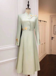 2026新款高端主持人礼服女年会声乐艺考民歌独唱演出服晚礼服