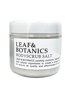 保税区 日本松山油脂 Leaf&Botanics 身体磨砂膏盐155g 去角质
