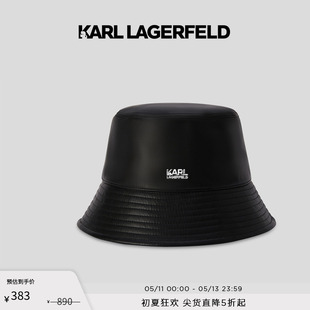 帽子百搭渔夫帽老佛爷 KARL LAGERFELD卡尔拉格斐春新款