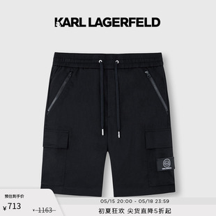 老佛爷男 休闲短裤 LAGERFELD卡尔拉格斐23夏新款 KARL