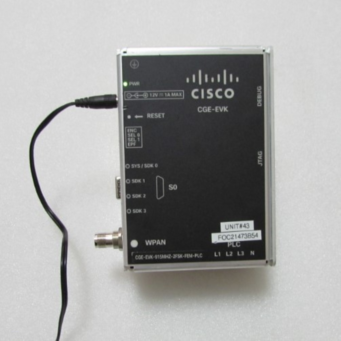 售前询价CGE-EVK-915MHZ-2FSK-FEM-PLC    有10个重量1斤 在**