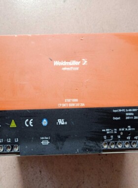 售前询价CP SNT3 500W 24V20A三相开关电源8708710000