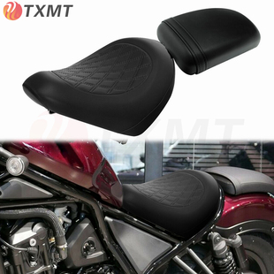 适用本田REBEL叛逆者CM1100 改装CMX1100前坐垫 前座包 前后皮座