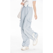 裤 套装 千禧辣妹 POSHOP 休闲 工装 阔腿裤 宽松显瘦 芝士海盐