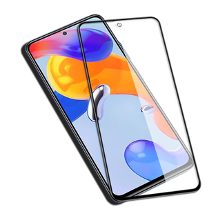 适用红米Redmi Note11海外版黑边钢化膜note11S 4G全屏覆盖note11s5G防爆玻璃膜手机高清护眼防蓝光保护贴