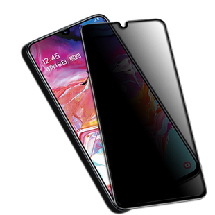 适用三星Galaxy A22防窥钢化膜A32/A31/A30/A30s隐私A42/41/40/40s防偷看A50/50S防爆膜A70/70S/90手机保护贴