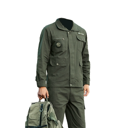 Тканевый мужской комбинезон, износостойкий лонгслив, защита от ожогов, делается под заказ