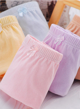 Deanfun/蝶安芬内裤女纯棉舒适正品全棉中高腰吸汗透气三角裤头女