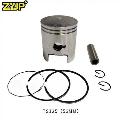 摩托车发动机活塞配件适用铃木TS125 125cc TS125 56mm活塞环套件