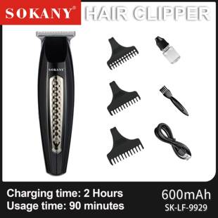 跨境SOKANY9929理发剪多功能电推剪可充电理发器hair clipper