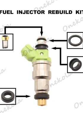 喷油嘴修理包密封圈滤网 1001-87096 适用于RB26DETT改装车