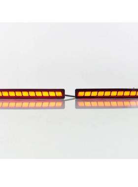 适用23-24年三菱xforce LED后杠灯专车专用改装后杠灯流水转向灯