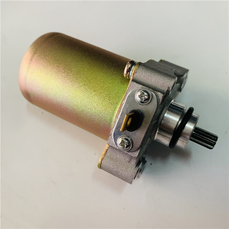 摩托车比亚乔淑女BYQ100T-E 100T-6 FLY100 T-3起动马达 启动电机