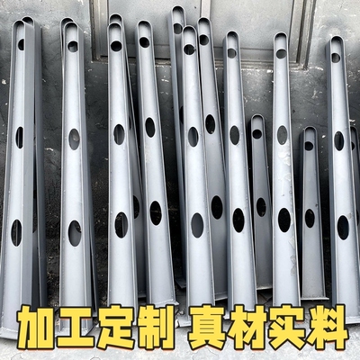 可定制雨棚钢梁牛腿支架玻璃雨棚配件碳钢和304材质H型钢结构现货