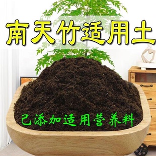 南天竹营养土通用种绿植发酵育苗土盆栽有机肥种菜土透气增肥疏松
