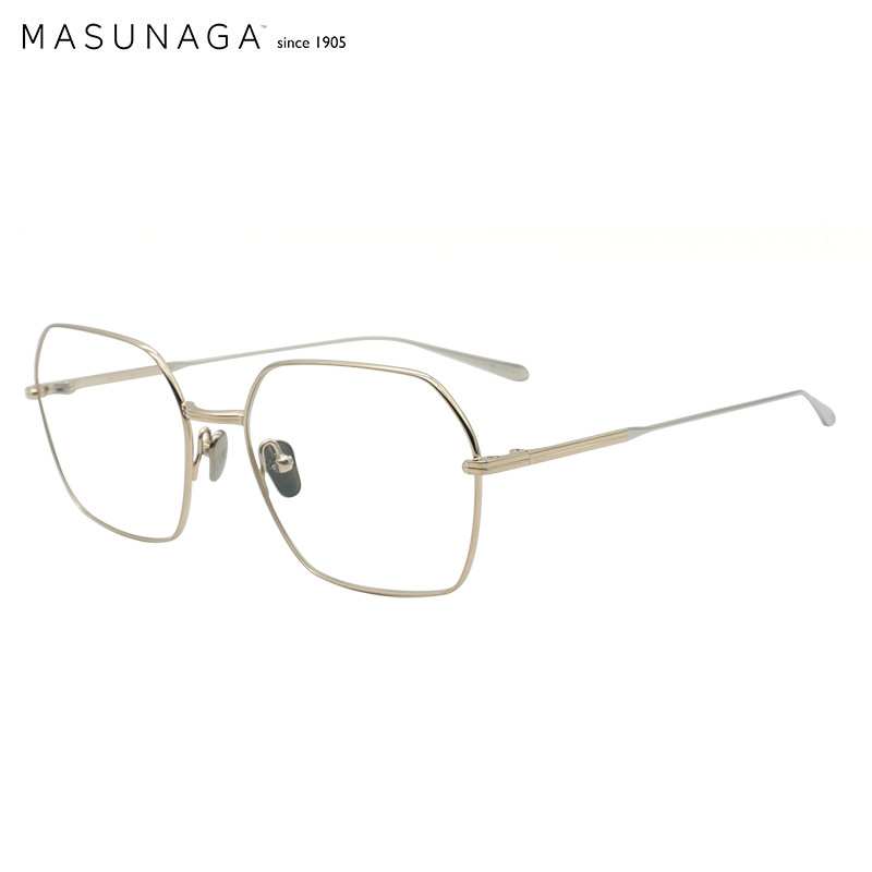 MASUNAGA增永男女钛材眼镜架