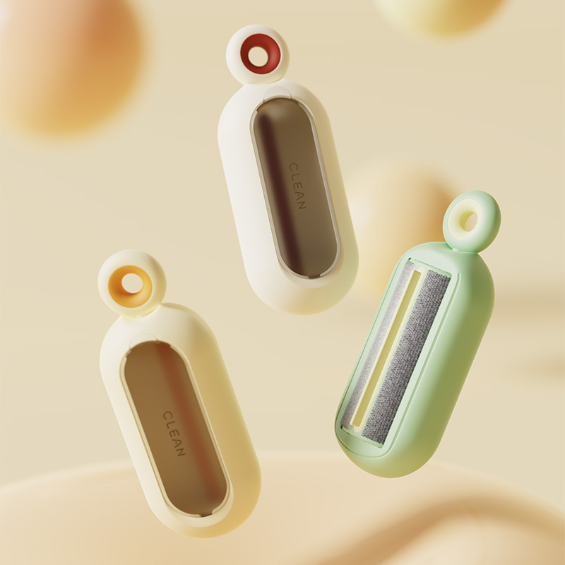 刷毛静电除毛刷吸羊毛绒大衣衣物去球刮粘猫毛打理神器实用工具