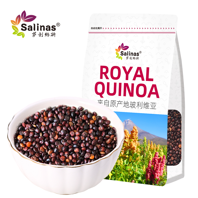 萨利纳斯500g袋装黑藜麦