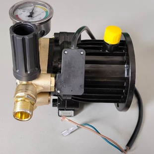 220/380高压清洗机洗车机家用强力大功率14轴19轴二级带油缸泵头