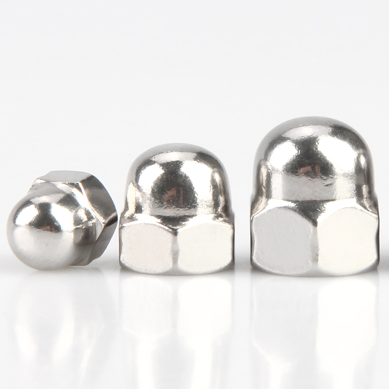 316不锈钢盖型螺母装饰头球