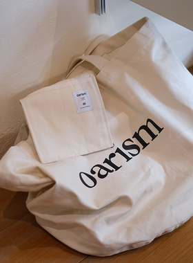 oarism 23SS 不规则帆布袋夏季新品半弧廓形单肩包大容量托特包