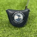 Blue Semicircle Putter Cover