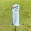 Blue Umbrella Chicken Leg Wooden Pole Cover Ut