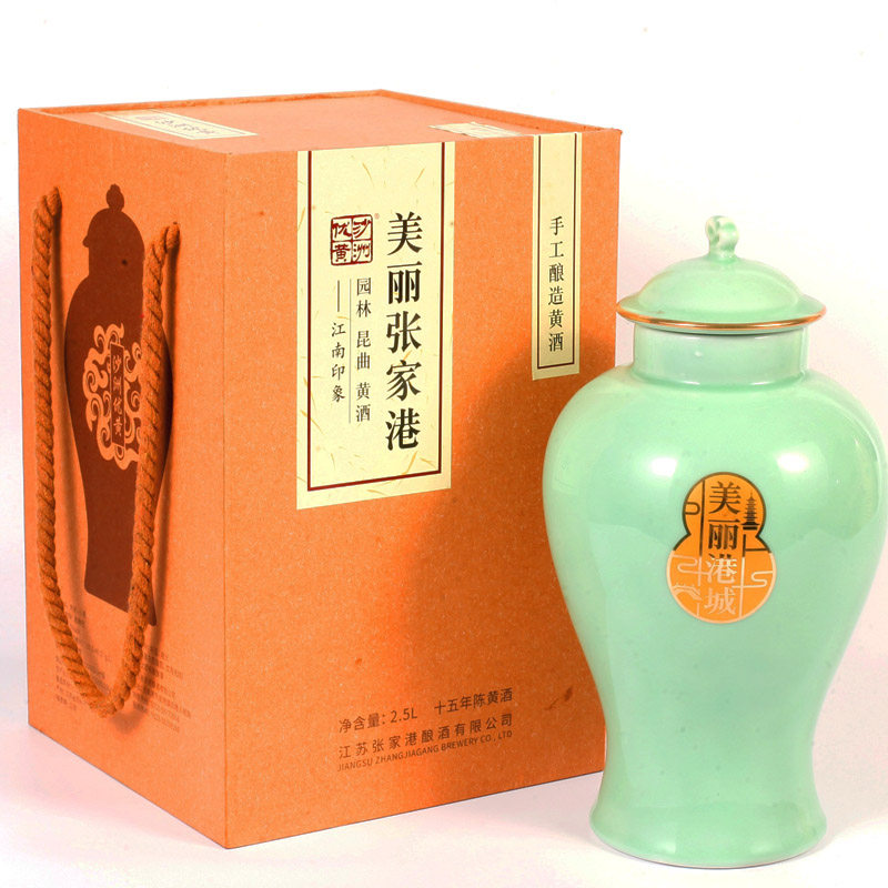 沙洲优黄苏州礼盒装黄酒